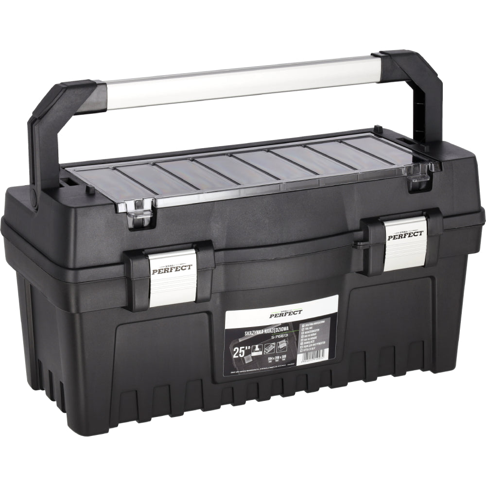 Skrzynka narzędziowa 25" (594x288x308mm) | STALCO PERFECT