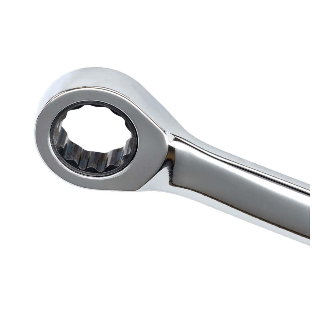 Klucz oczkowy dwustronny z grzechotką długi | STALCO PERFECT