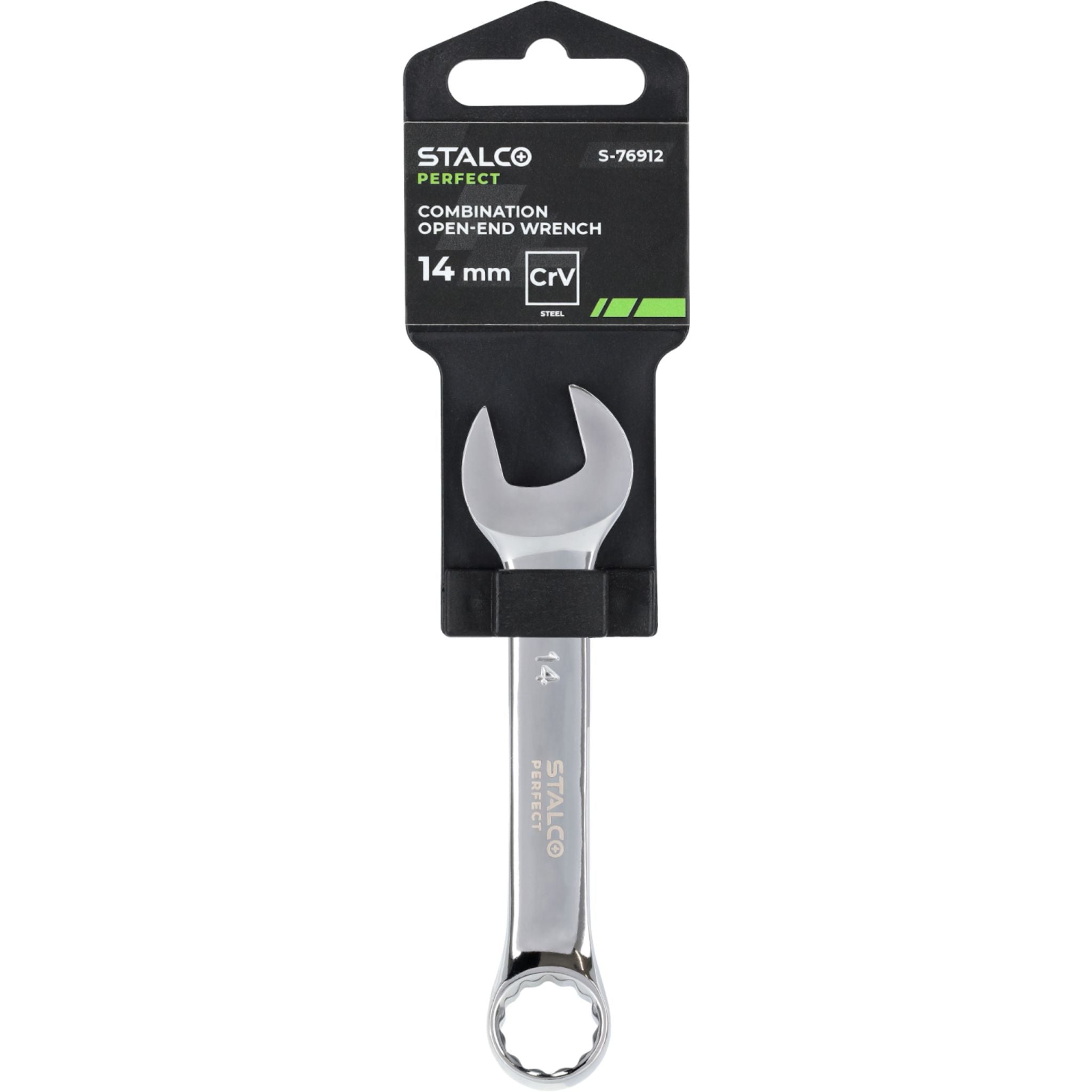 Klucz płasko-oczkowy CrV | STALCO PERFECT