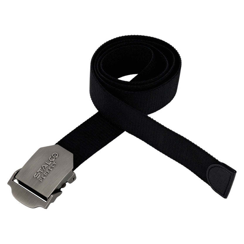 STALCO PERFECT Pasek do spodni "BRIGGER" czarny 130cm