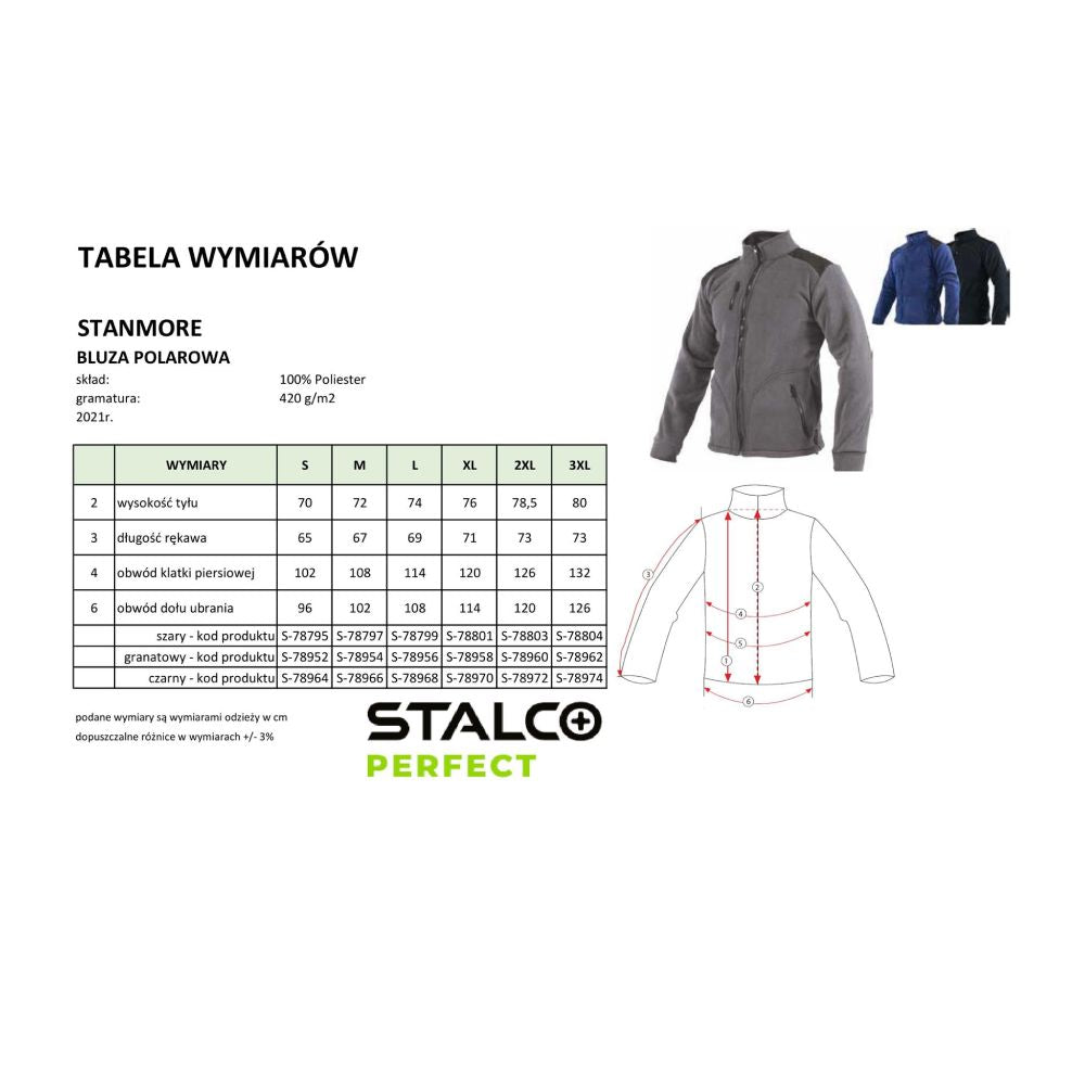 Polar męski "STANMORE" | STALCO PERFECT