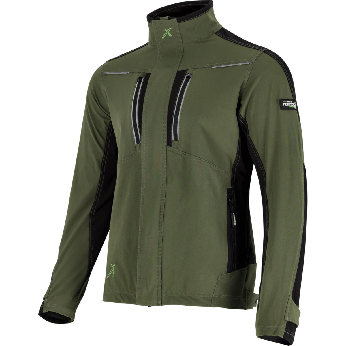 STALCO PERFECT Bluza robocza STRETCH LINE M Oliwkowy