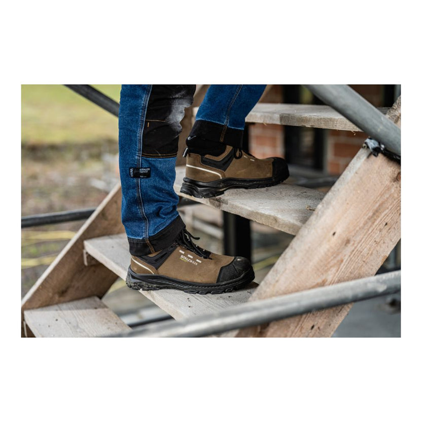 STALCO PERFECT Trzewik skórzany "PIONIER" HIGH S3S