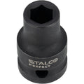 STALCO PERFECT Nasadka udarowa sześciokątna 1/2" CrMo
