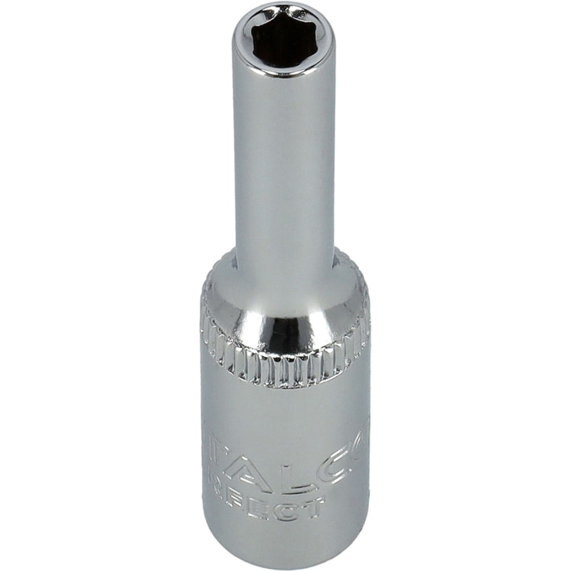 STALCO PERFECT Nasadka sześciokątna głęboka 1/4" CrV