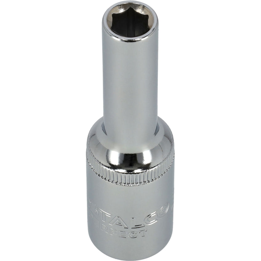 STALCO PERFECT Nasadka sześciokątna głęboka 1/2" CrV