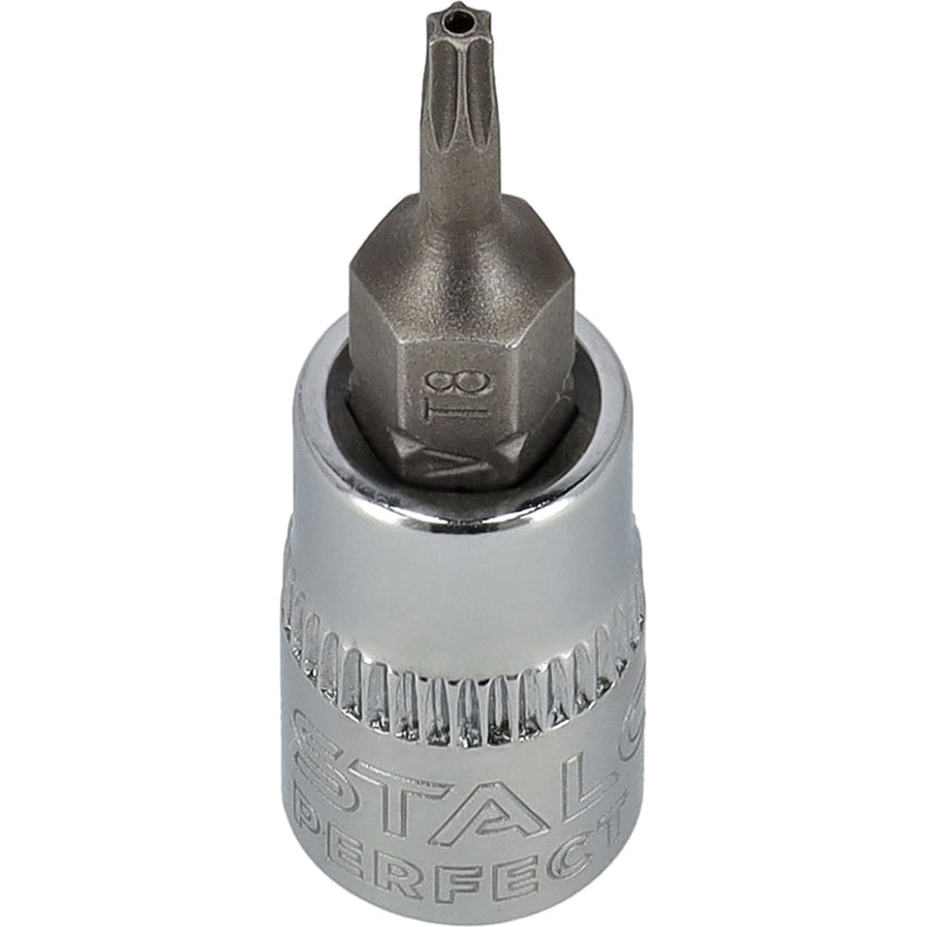 STALCO PERFECT Klucz trzpieniowy TORX na nasadce 1/4" S2 CrV