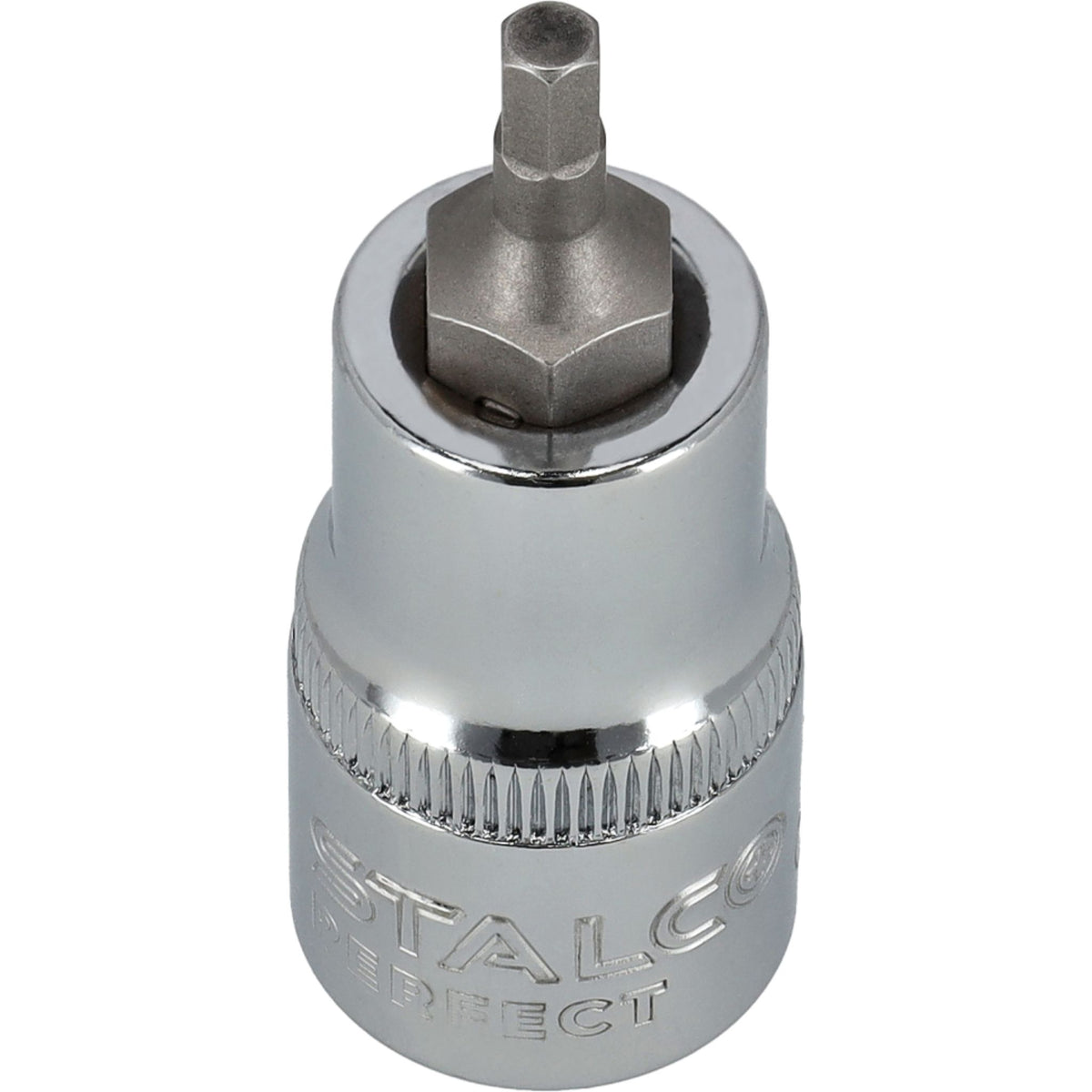 STALCO PERFECT Klucz trzpieniowy HEX na nasadce 1/2" 100mm S2 CrV