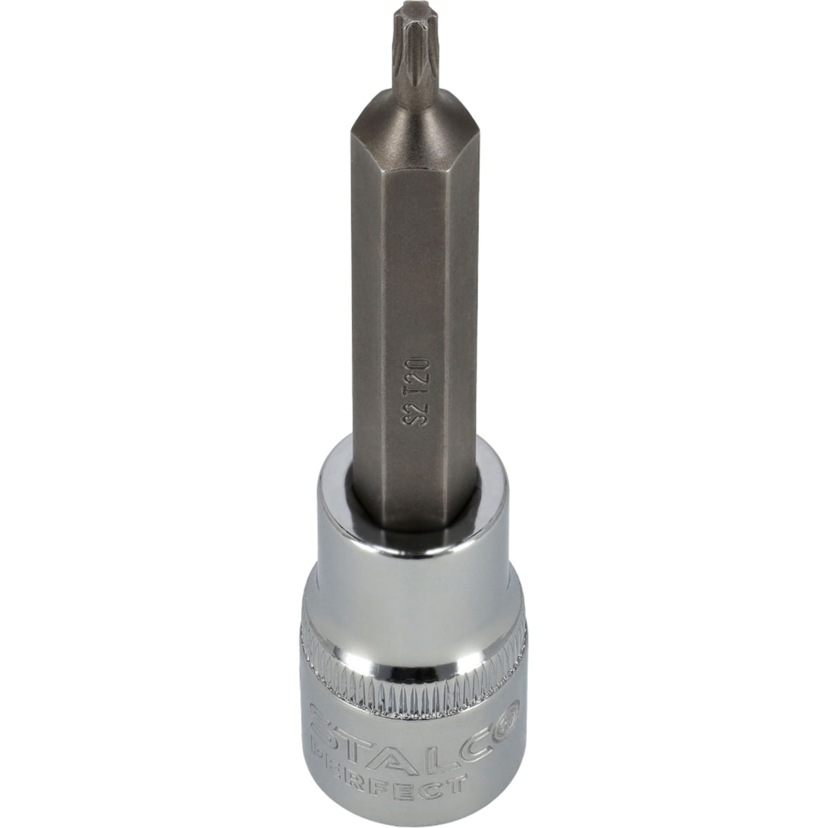 STALCO PERFECT Klucz trzpieniowy TORX na nasadce 1/2" 100mm S2 CrV
