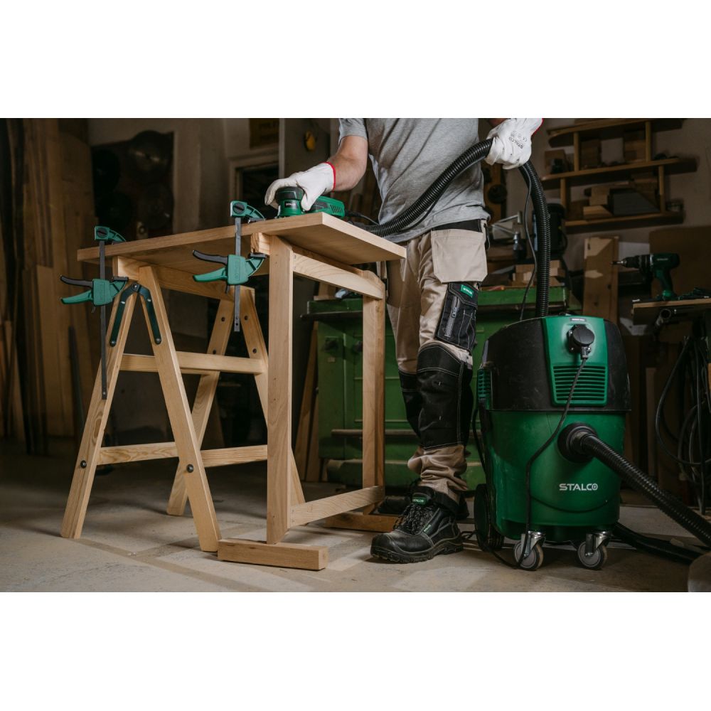 Odkurzacz budowlany do pracy na sucho i mokro VCS30AC | STALCO