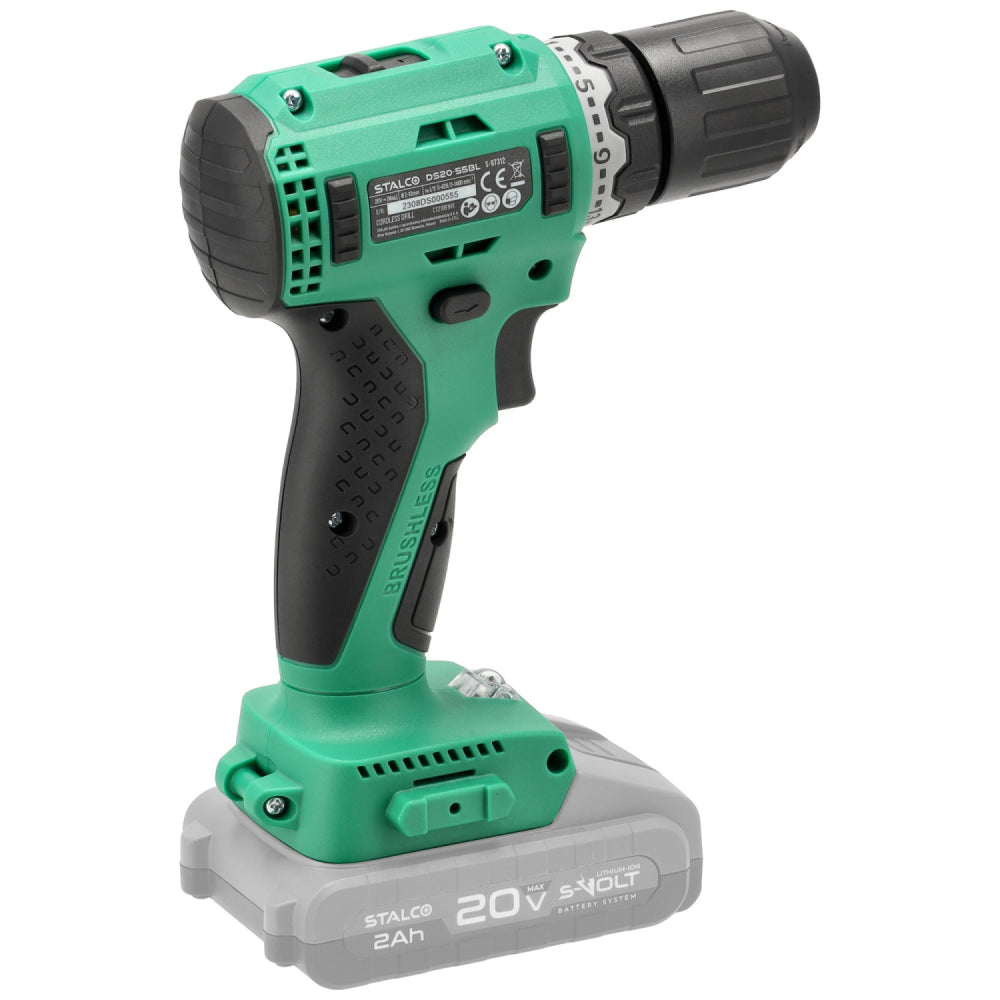 Akumulatorowa wiertarko-wkrętarka DS20-55BL | STALCO