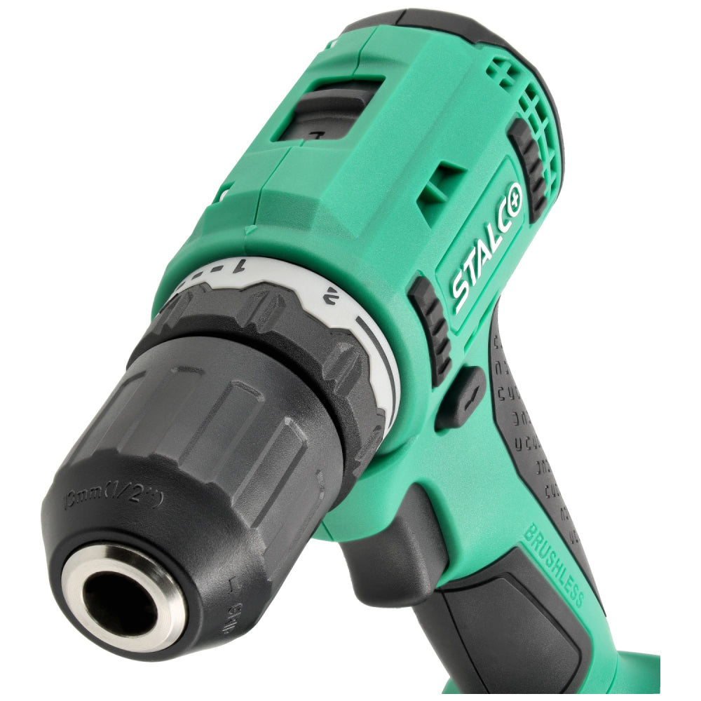 Akumulatorowa wiertarko-wkrętarka DS20-55BL | STALCO