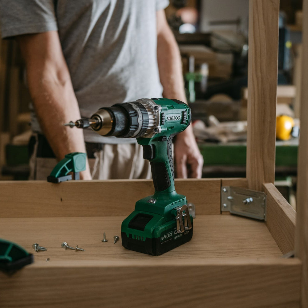 Akumulatorowa wiertarko-wkrętarka DS20-55BL | STALCO