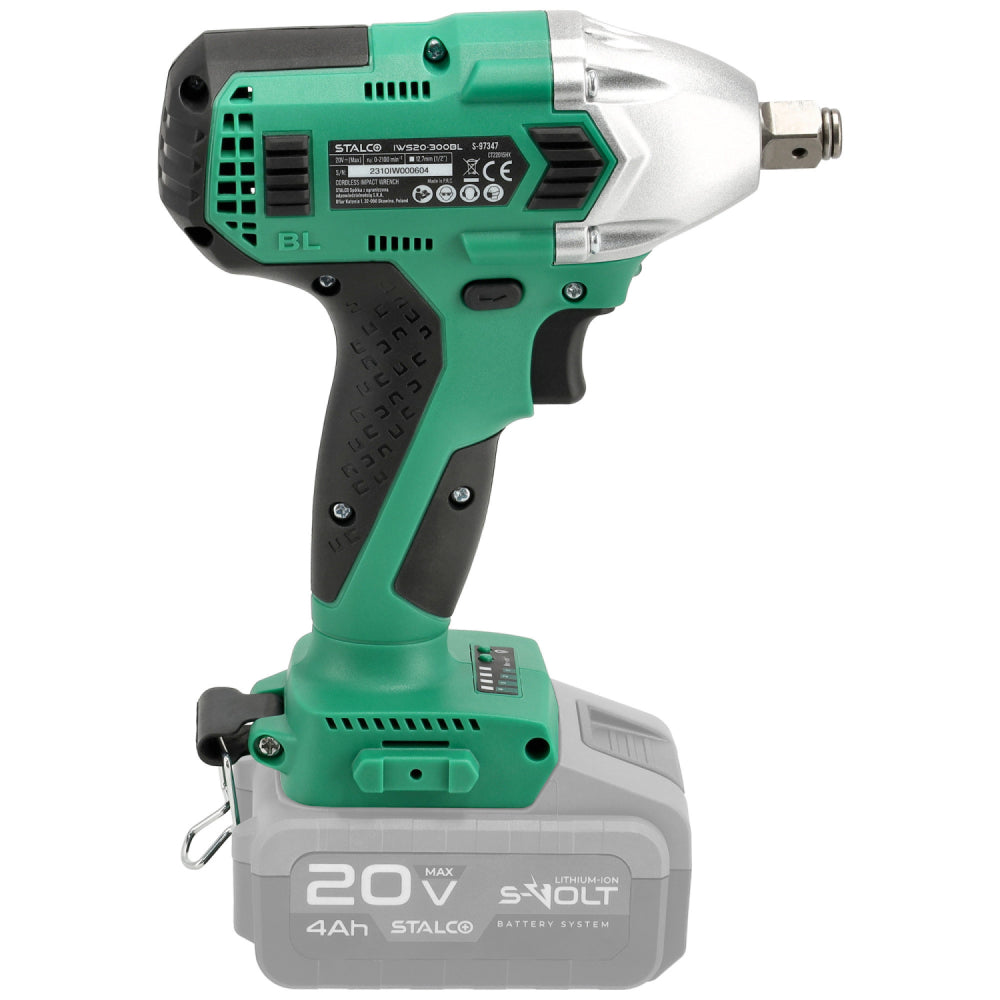 Akumulatorowy klucz udarowy IWS20-300BL | STALCO