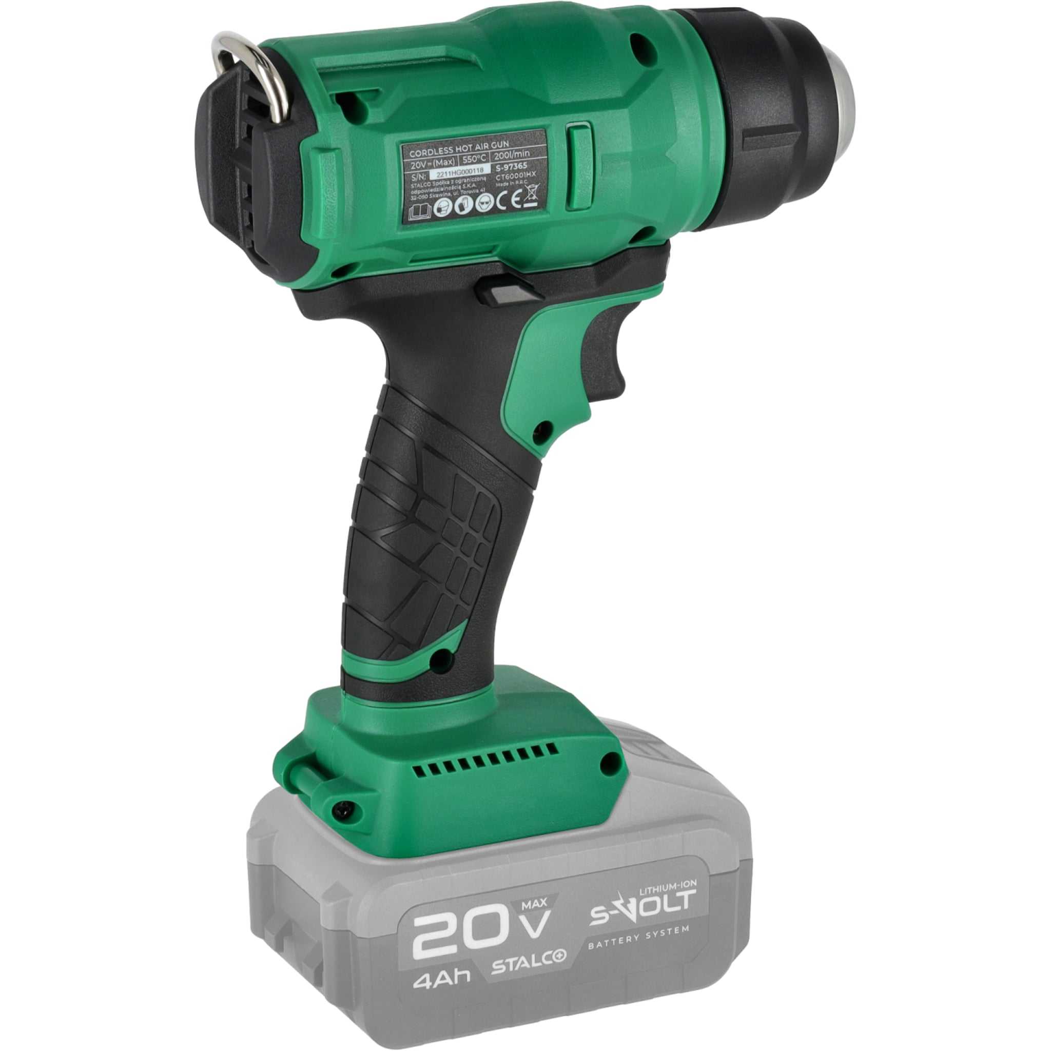 Opalarka akumulatorowa HGS20-550 | STALCO