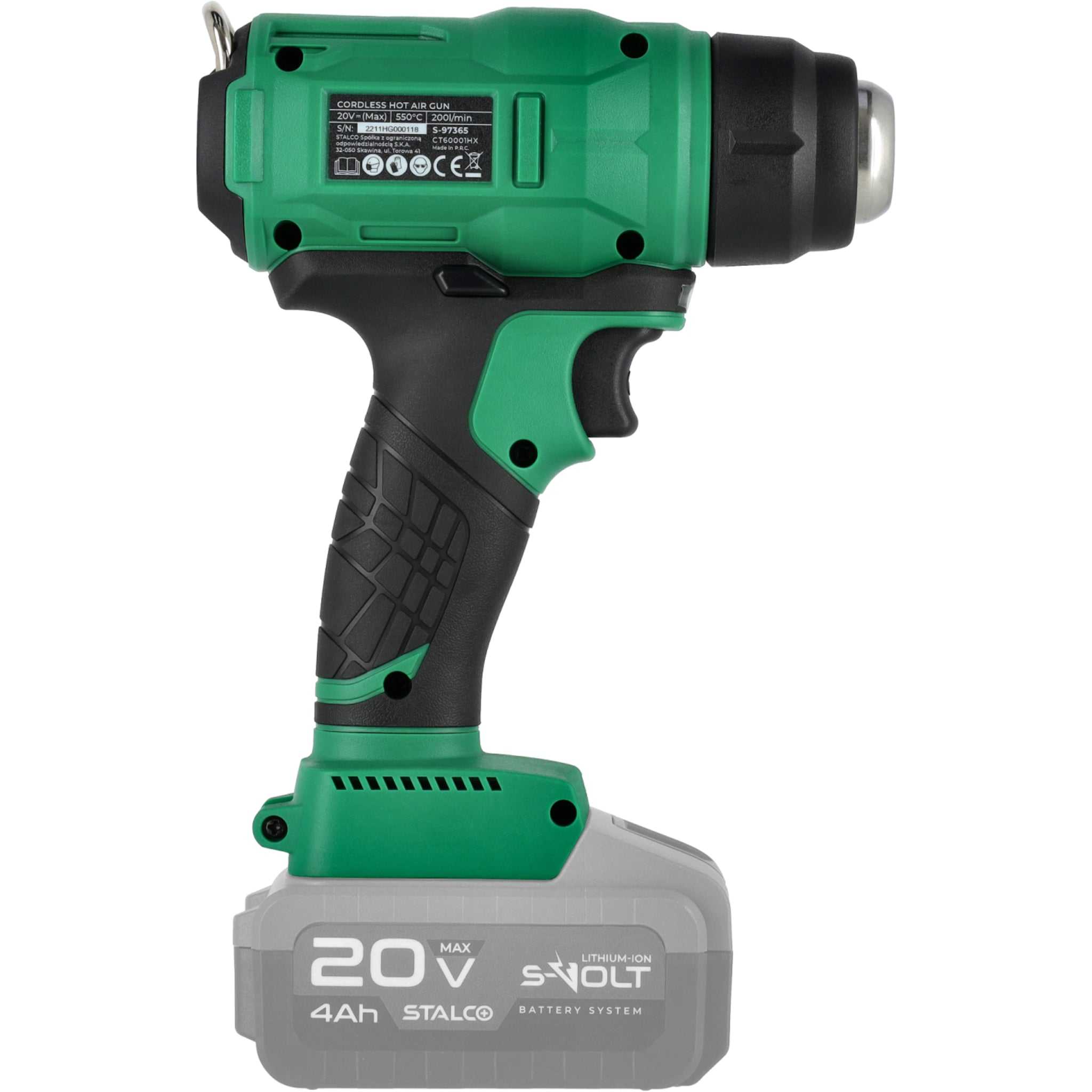 Opalarka akumulatorowa HGS20-550 | STALCO