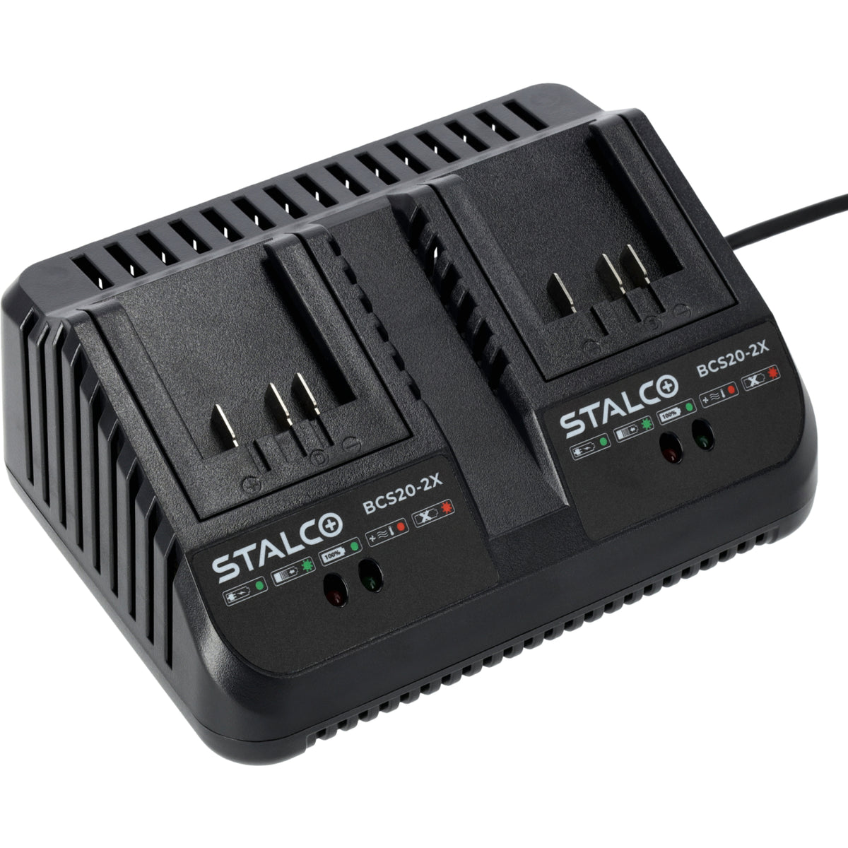 STALCO Ładowarka podwójna 4A 20V 105W BCS20-2X S-VOLT
