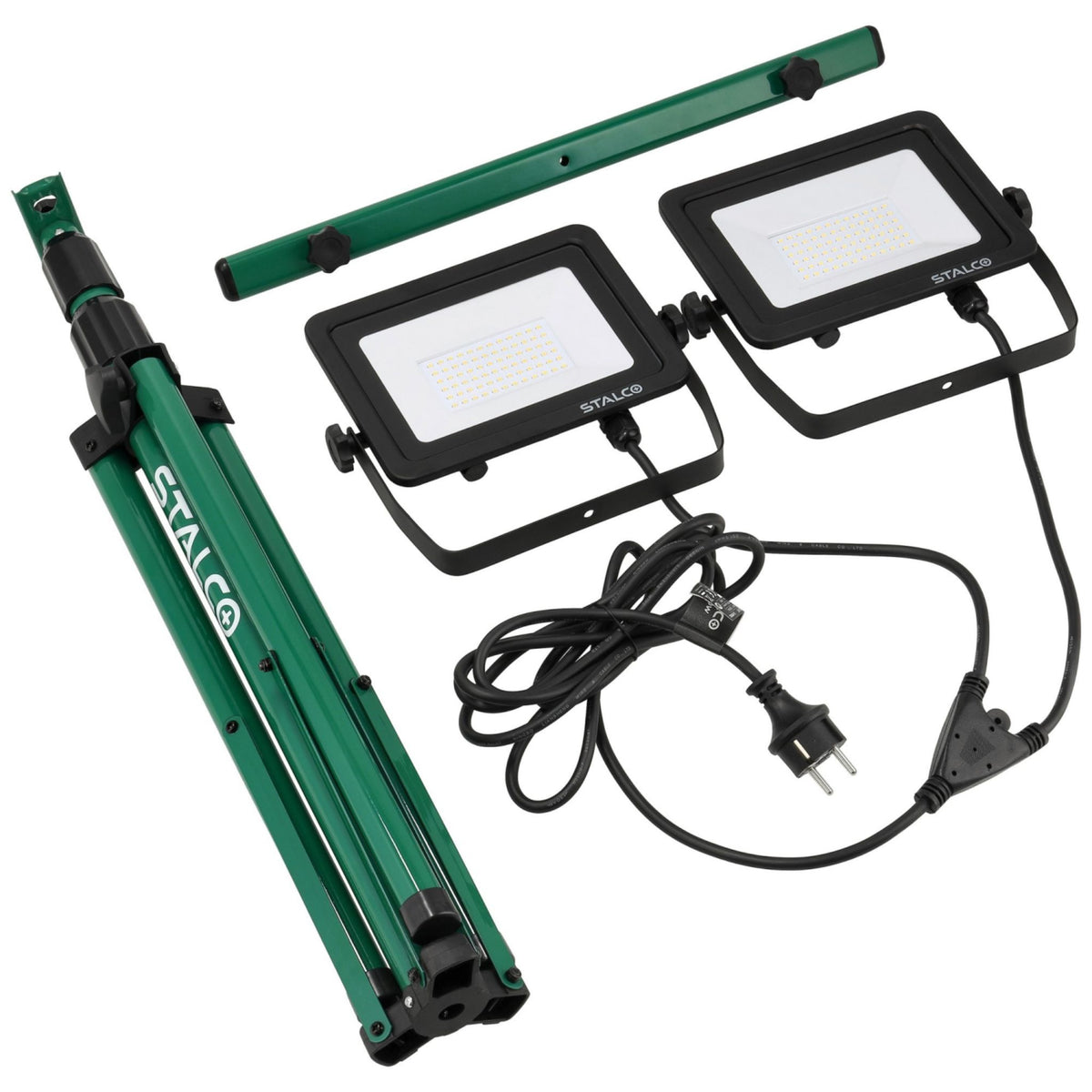 STALCO Reflektor budowlany 2x50W FLS-100W