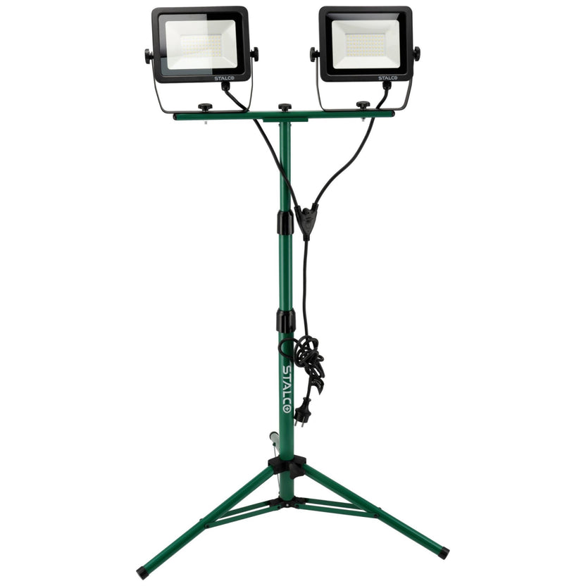 STALCO Reflektor budowlany 2x50W FLS-100W