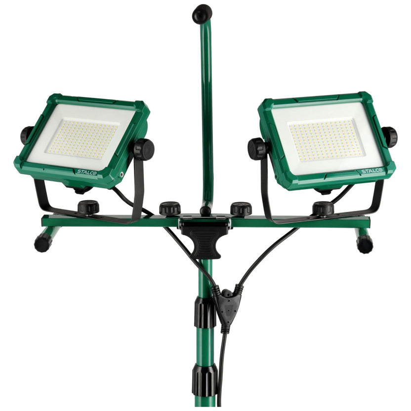 STALCO Reflektor budowlany 2x100W FLS-200W