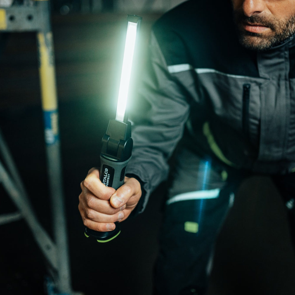 Lampa robocza akumulatorowa LED H-OSL10 | STALCO PERFECT