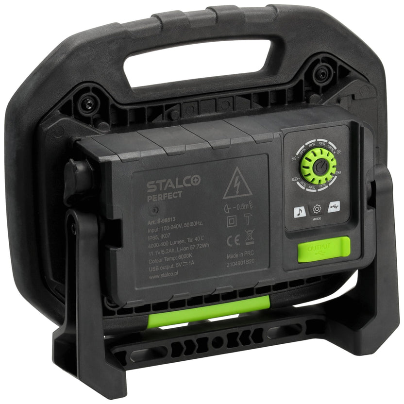 STALCO PERFECT Reflektor akumulatorowy LED LUM-X C-FL40W BT