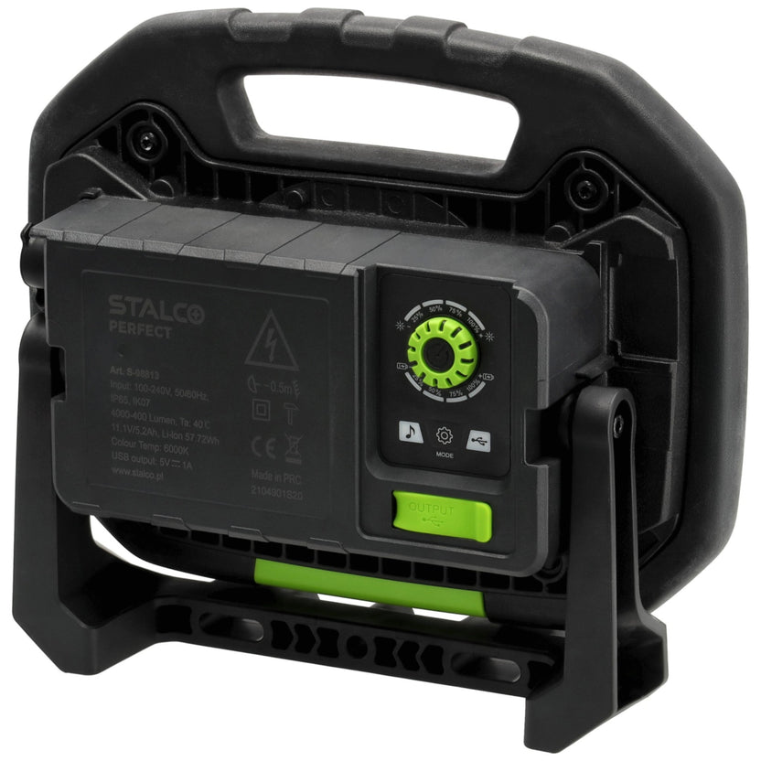 STALCO PERFECT Reflektor akumulatorowy LED LUM-X C-FL40W BT