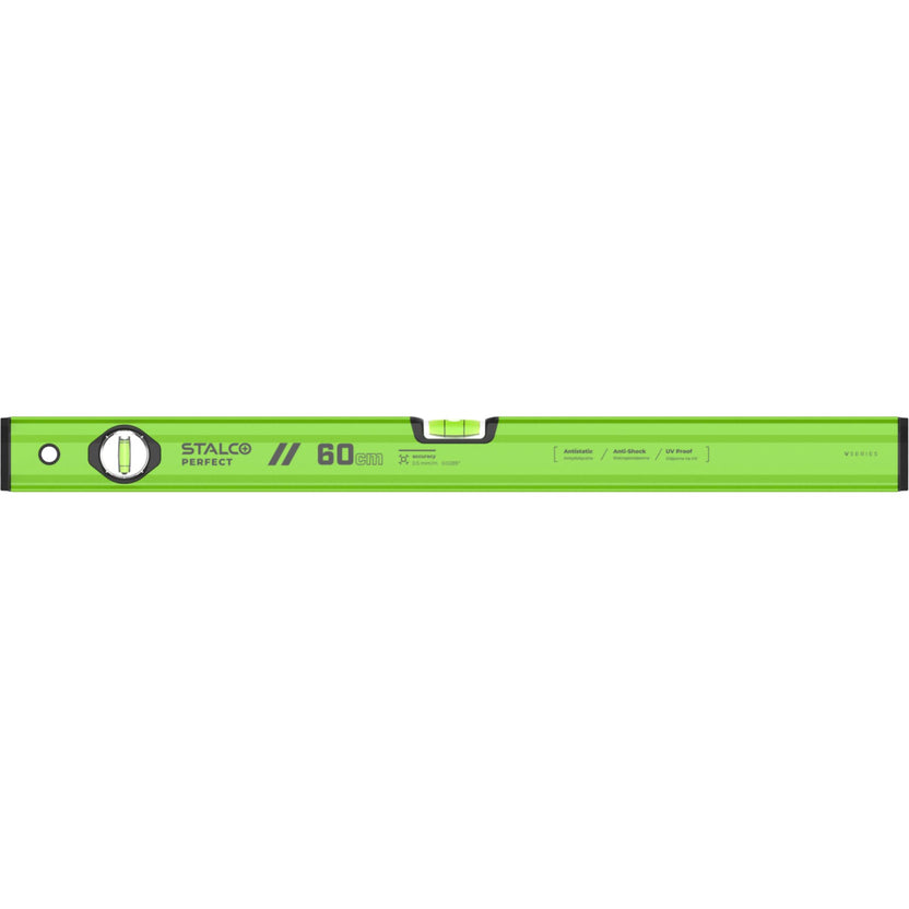 STALCO PERFECT Poziomnica VSERIES limonka