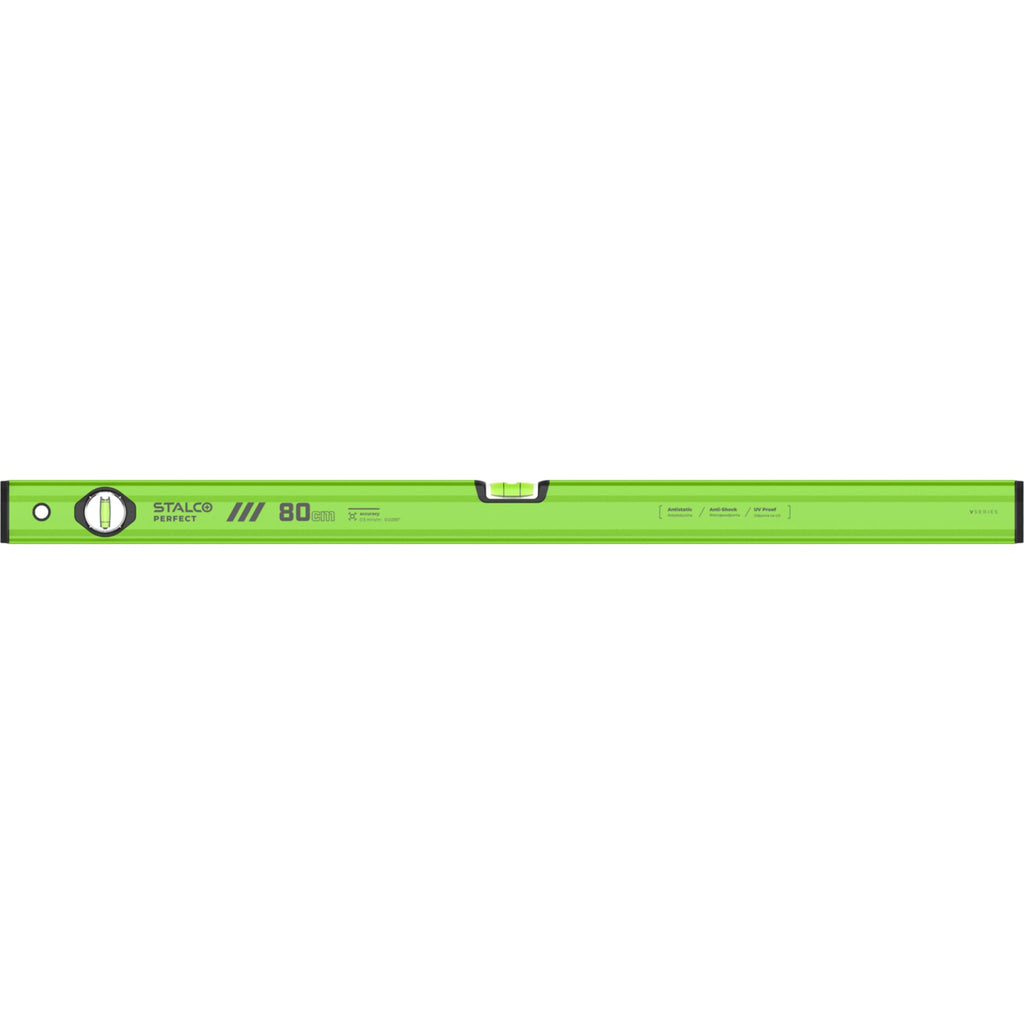 STALCO PERFECT Poziomnica VSERIES limonka