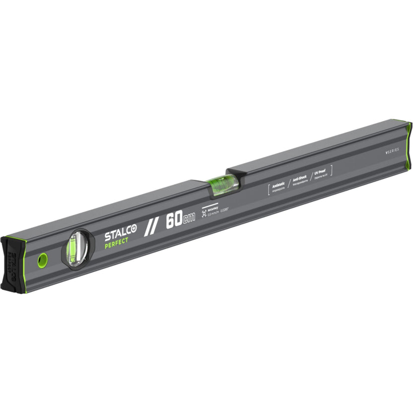 STALCO PERFECT Poziomnica VSERIES antracyt