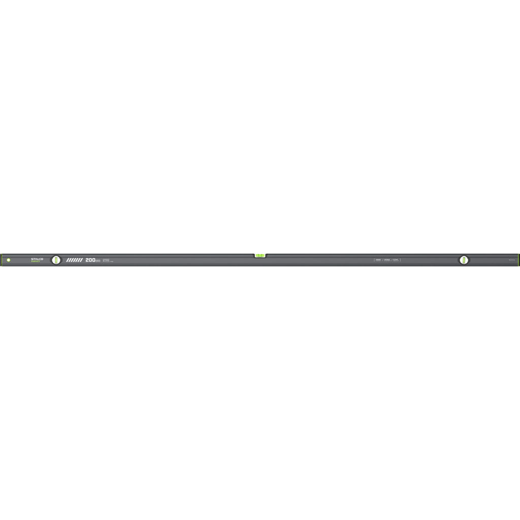 STALCO PERFECT Poziomnica VSERIES 2 libelle pionu antracyt