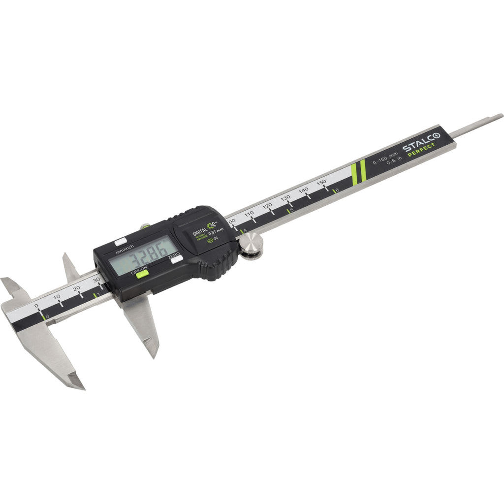 STALCO PERFECT Suwmiarka cyfrowa (dokładność 0,01mm / bateria 3,0V)