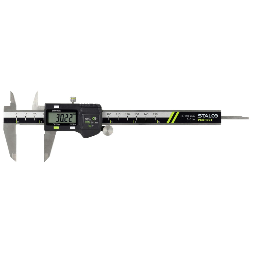 STALCO PERFECT Suwmiarka cyfrowa (dokładność 0,01mm / bateria 3,0V)