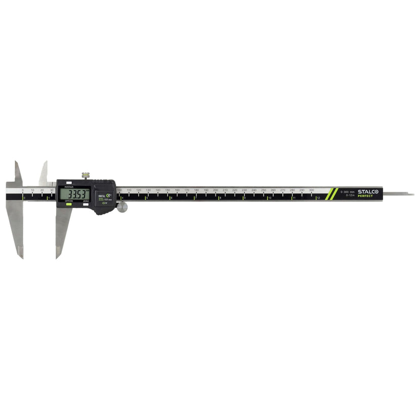 STALCO PERFECT Suwmiarka cyfrowa (dokładność 0,01mm / bateria 3,0V)