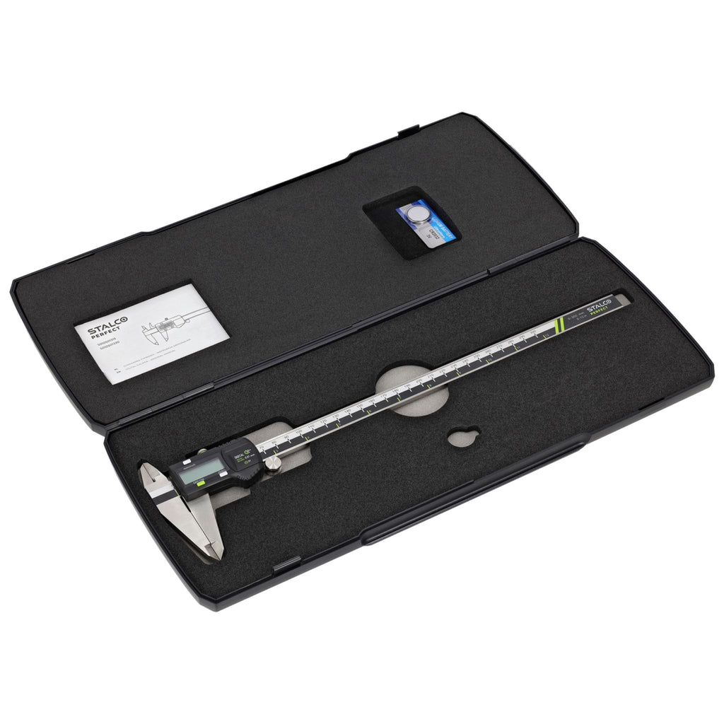 STALCO PERFECT Suwmiarka cyfrowa (dokładność 0,01mm / bateria 3,0V)