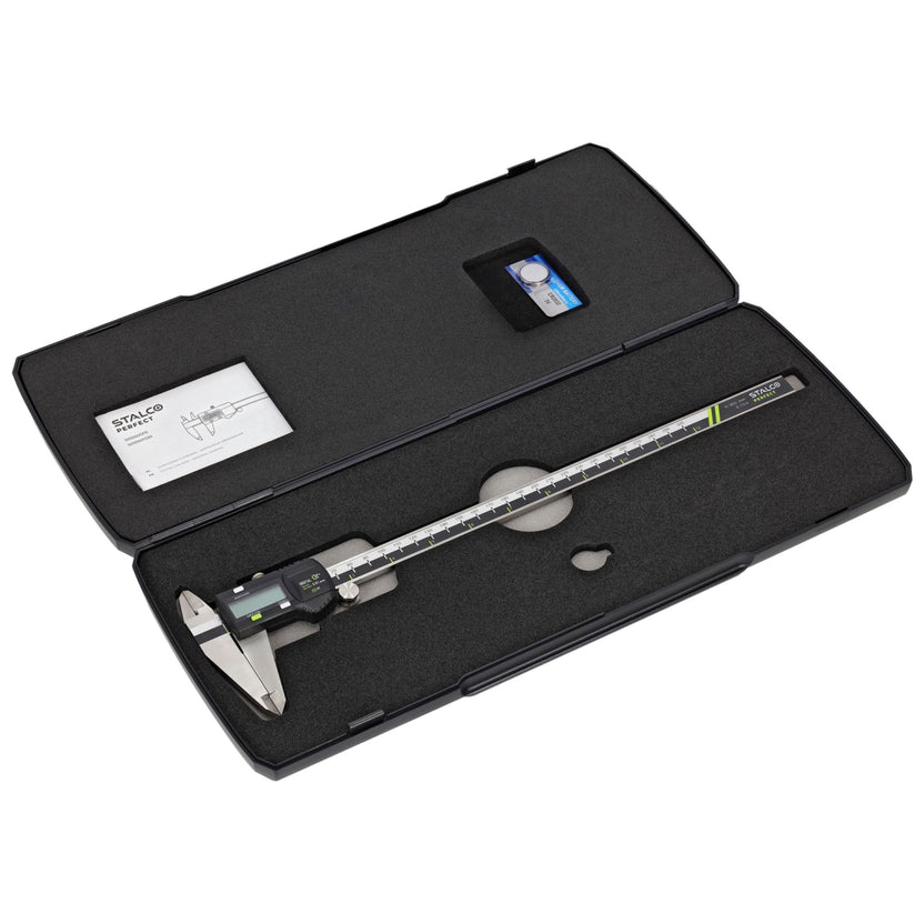 STALCO PERFECT Suwmiarka cyfrowa (dokładność 0,01mm / bateria 3,0V)
