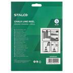 STALCO Sznurek traserski 30m + kreda 120g