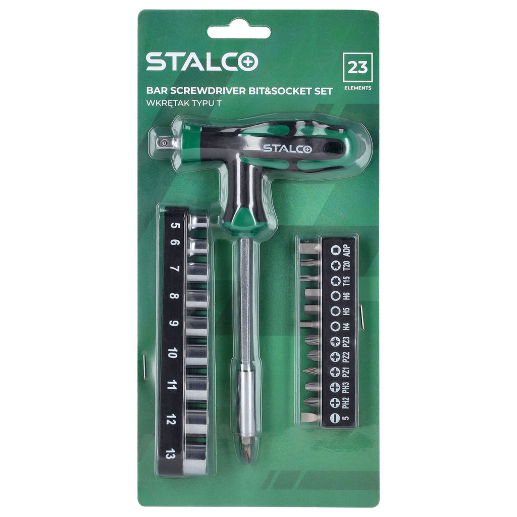 STALCO Wkrętak typu T (23 el.)