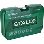 STALCO Klucze do korków spustu oleju 3/8" (18 el.)