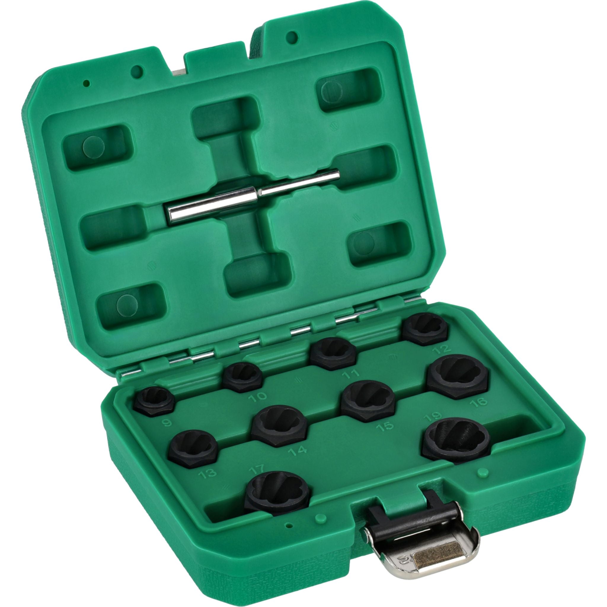 Nasadki do uszkodzonych nakrętek (11 el.) | STALCO