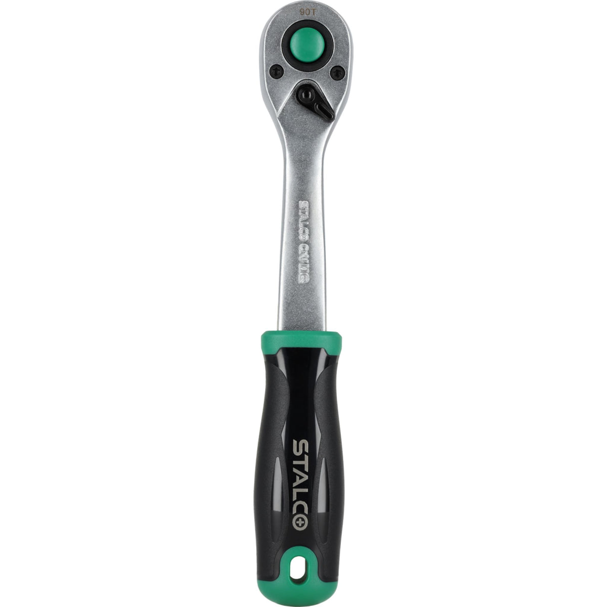 STALCO Grzechotka odgięta (90 zębów) 1 2" 255 mm