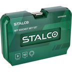 STALCO Klucze trzpieniowe sześciokątne na nasadce 100mm (9 el.)