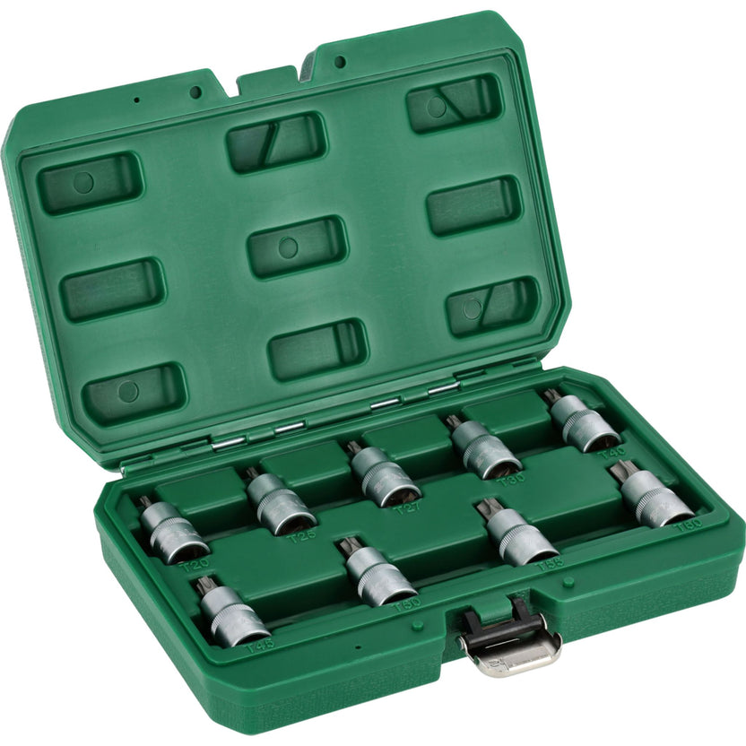 STALCO Klucze trzpieniowe Torx na nasadce 55mm (9 el.)