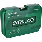 STALCO Klucze trzpieniowe Torx na nasadce 55mm (9 el.)
