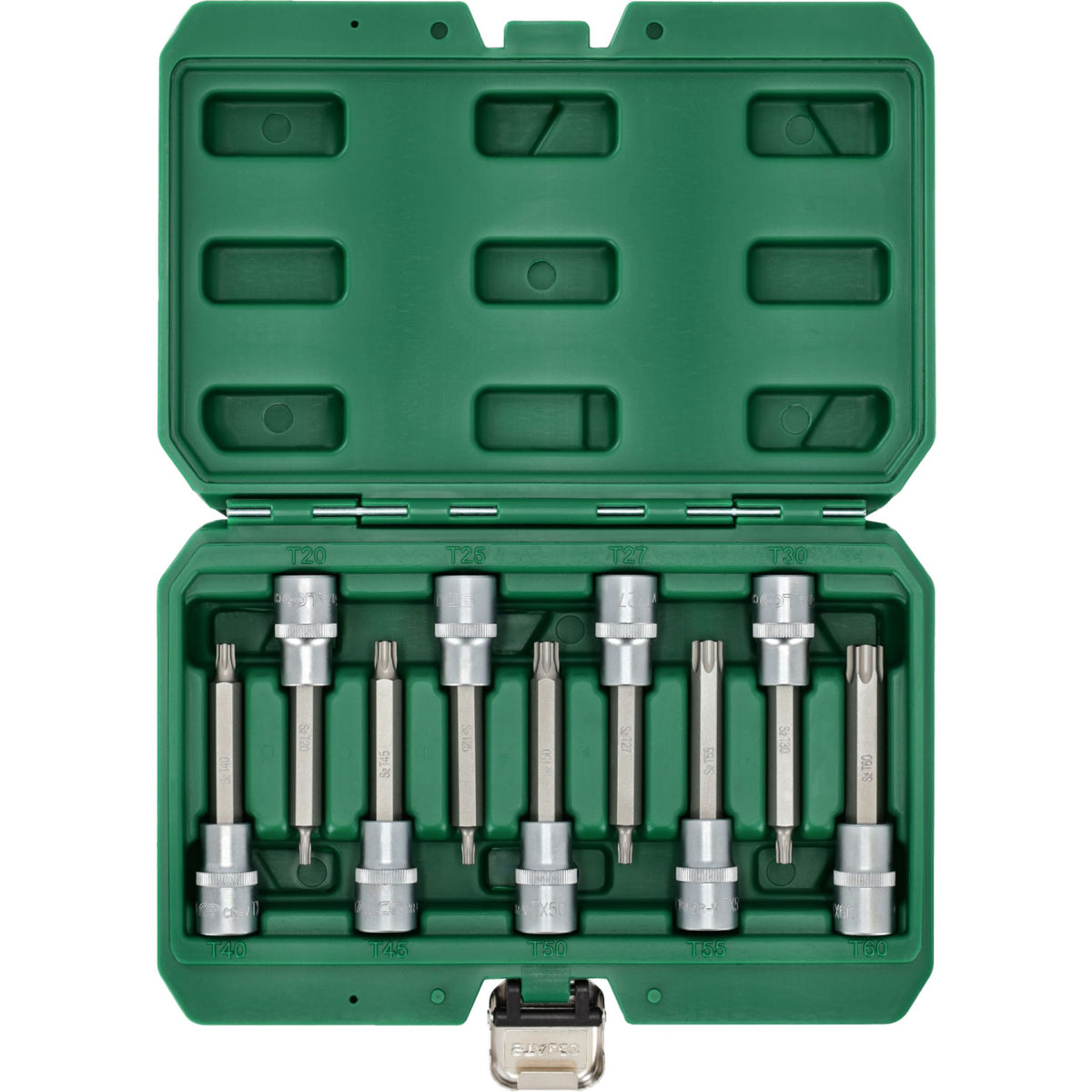 STALCO Klucze trzpieniowe Torx na nasadce 100mm (9 el.)