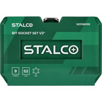 STALCO Klucze trzpieniowe Torx na nasadce 100mm (9 el.)
