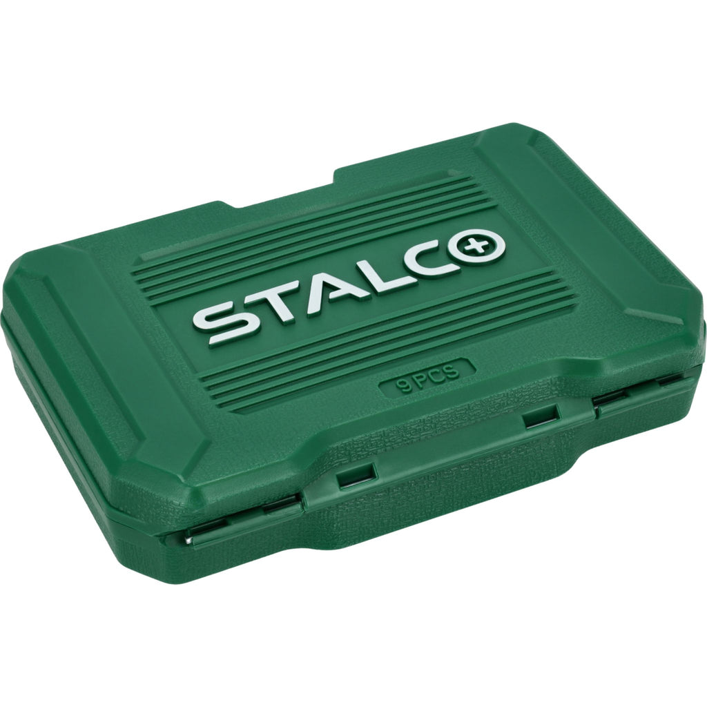 STALCO Klucze trzpieniowe Torx na nasadce 100mm (9 el.)