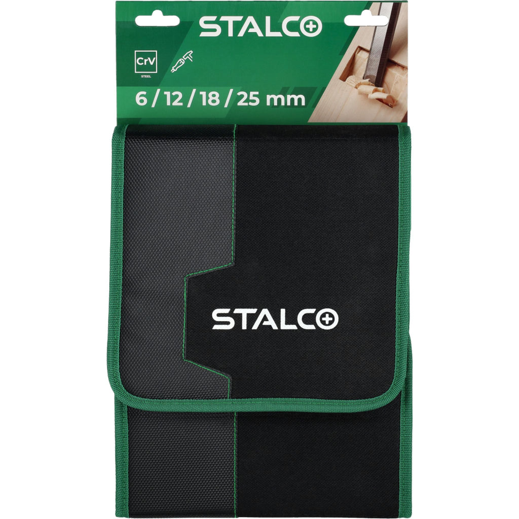 STALCO Zestaw dłut do drewna 6-25mm (4 el.)