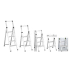 Drabina składana MINI SLIM 2-stopnie bez uchwytu | STALCO PERFECT