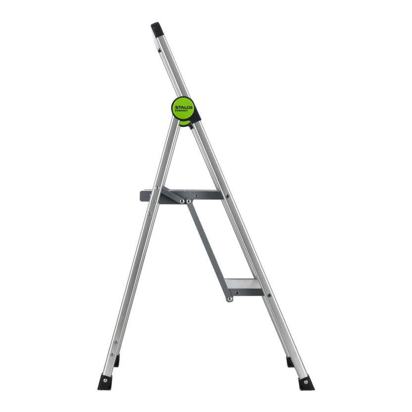 STALCO PERFECT Drabina składana MINI SLIM 2-stopnie z uchwytem